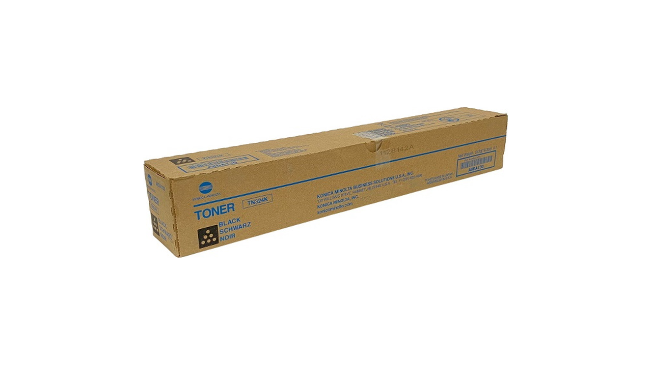 Konica Minolta TN324K / A8DA130 Black Toner Cartridge