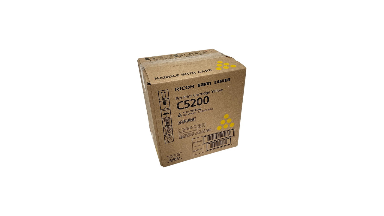 Ricoh 828423 / 828431 (Pro C5200S) Yellow Toner Cartridge