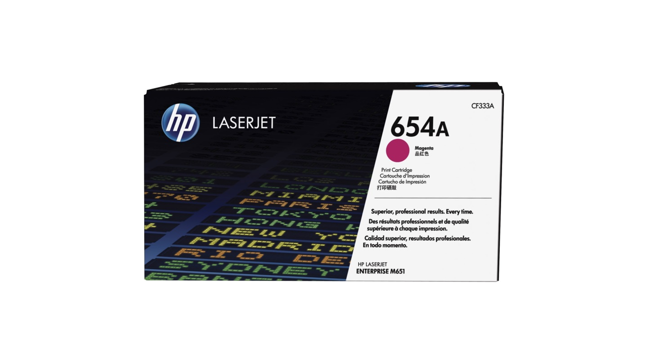 HP CF333A (654A) Magenta Toner Cartridge
