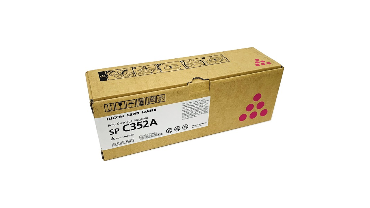 Ricoh 408213 (SP C352DN) Magenta Toner Cartridge