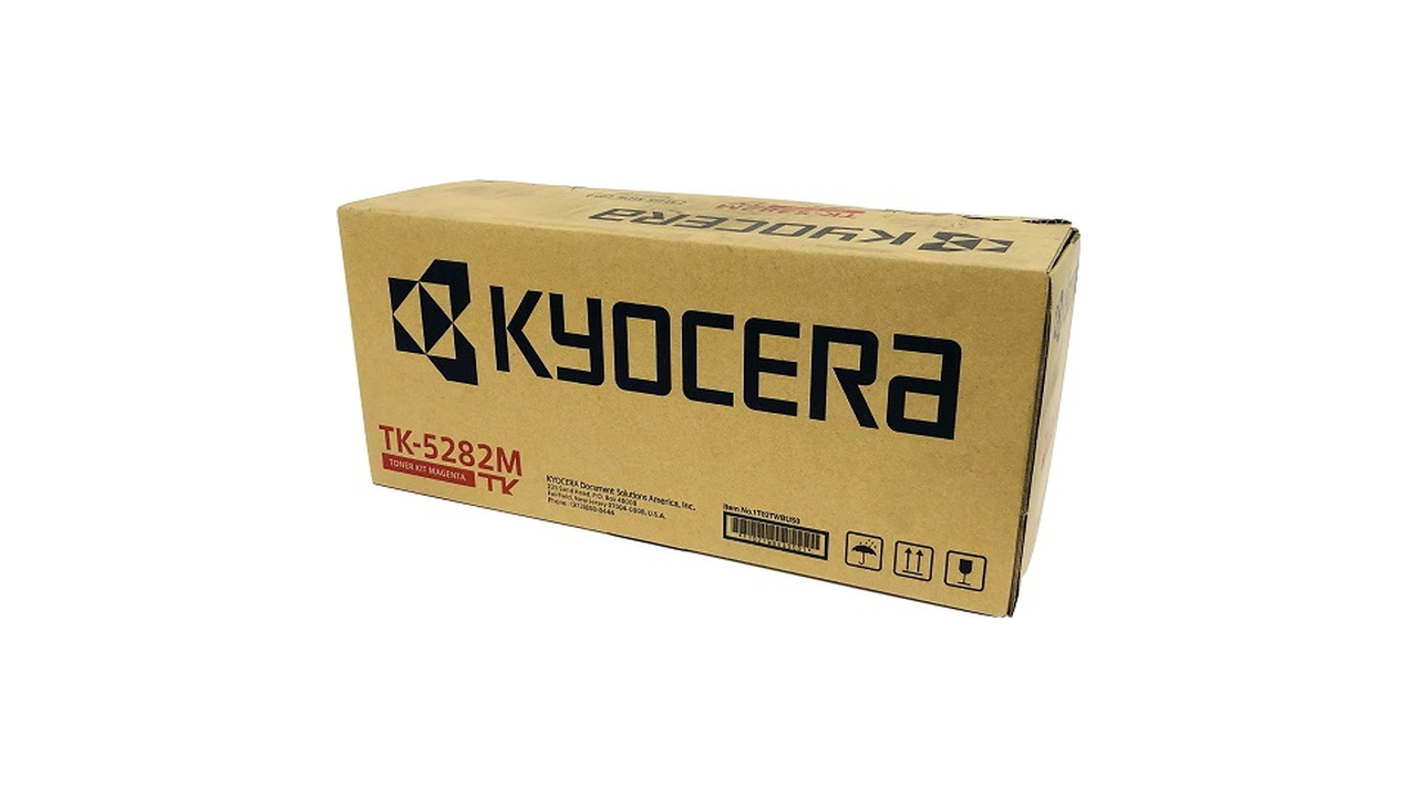 Kyocera TK-5282M / 1T02TWBUS0 Magenta Toner Cartridge Kit