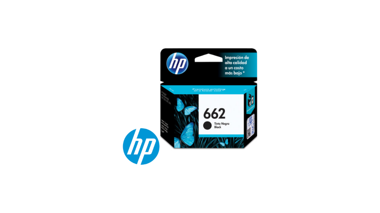 HP 662 Black Original Ink Advantage Cartridge (CZ103AL)