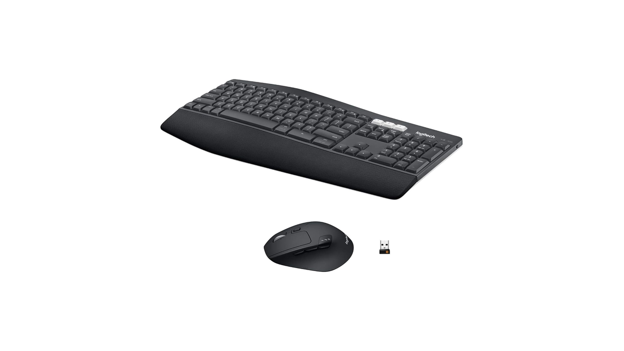 Logitech MK850 Performance Wireless Keyboard and Mouse Combo, Graphite (920-013269)