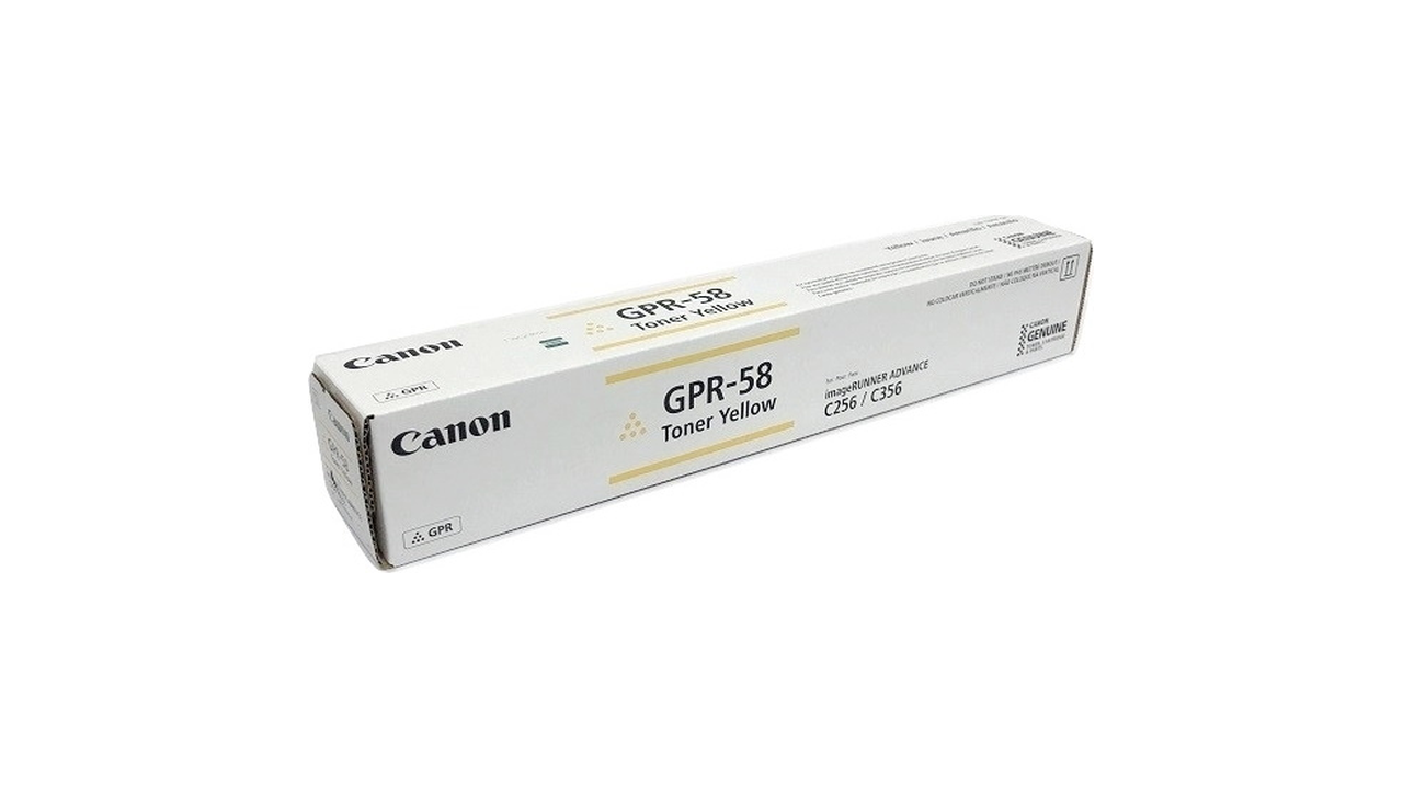 Canon 2185C003AA / 2185C003 (GPR-58) Yellow Toner Cartridge