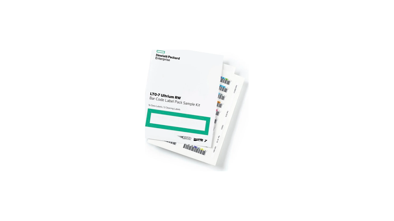 HPE Q2014A LTO-7 Ultrium RW Bar Code Label Pack