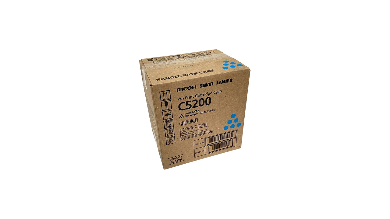 Ricoh 828425 / 828433 (Pro C5200S) Cyan Toner Cartridge
