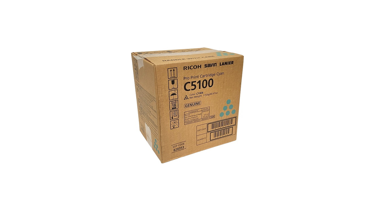 Ricoh 828353 / 828224 (Pro C5100s) Cyan Toner Cartridge