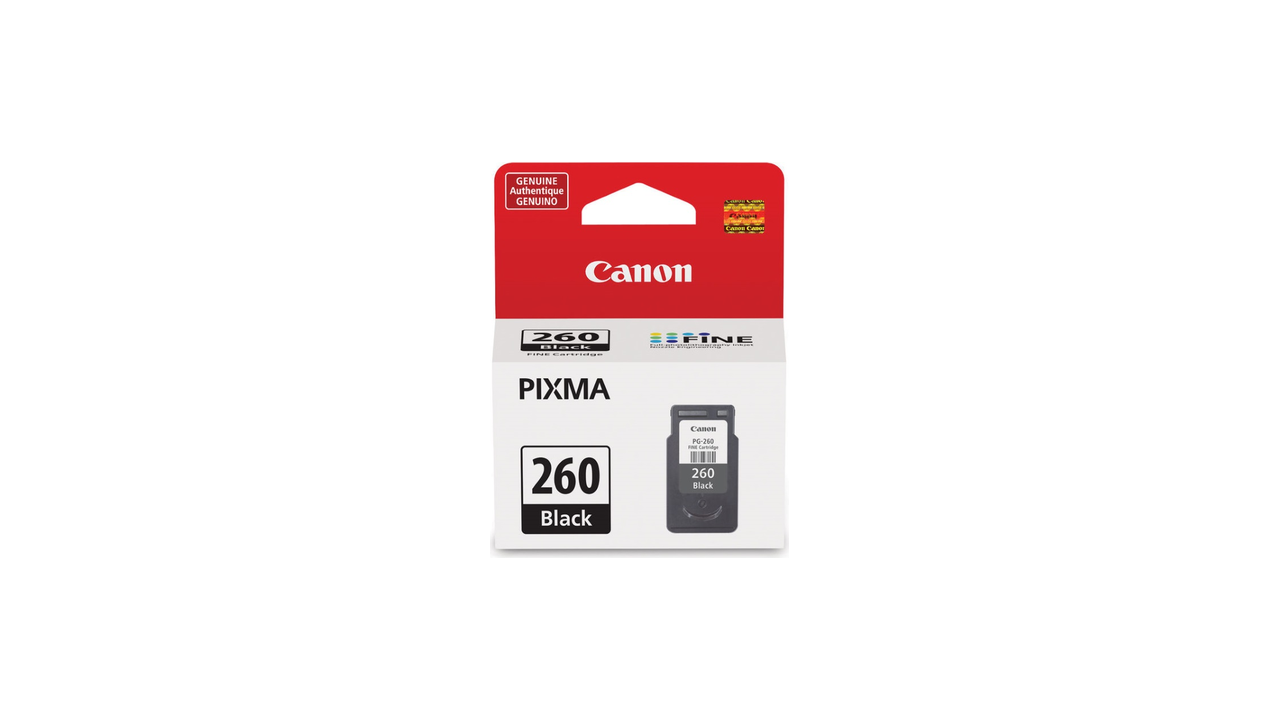 Canon 3707C001 / 3707C001AA (PG-260) Black Ink Cartridge