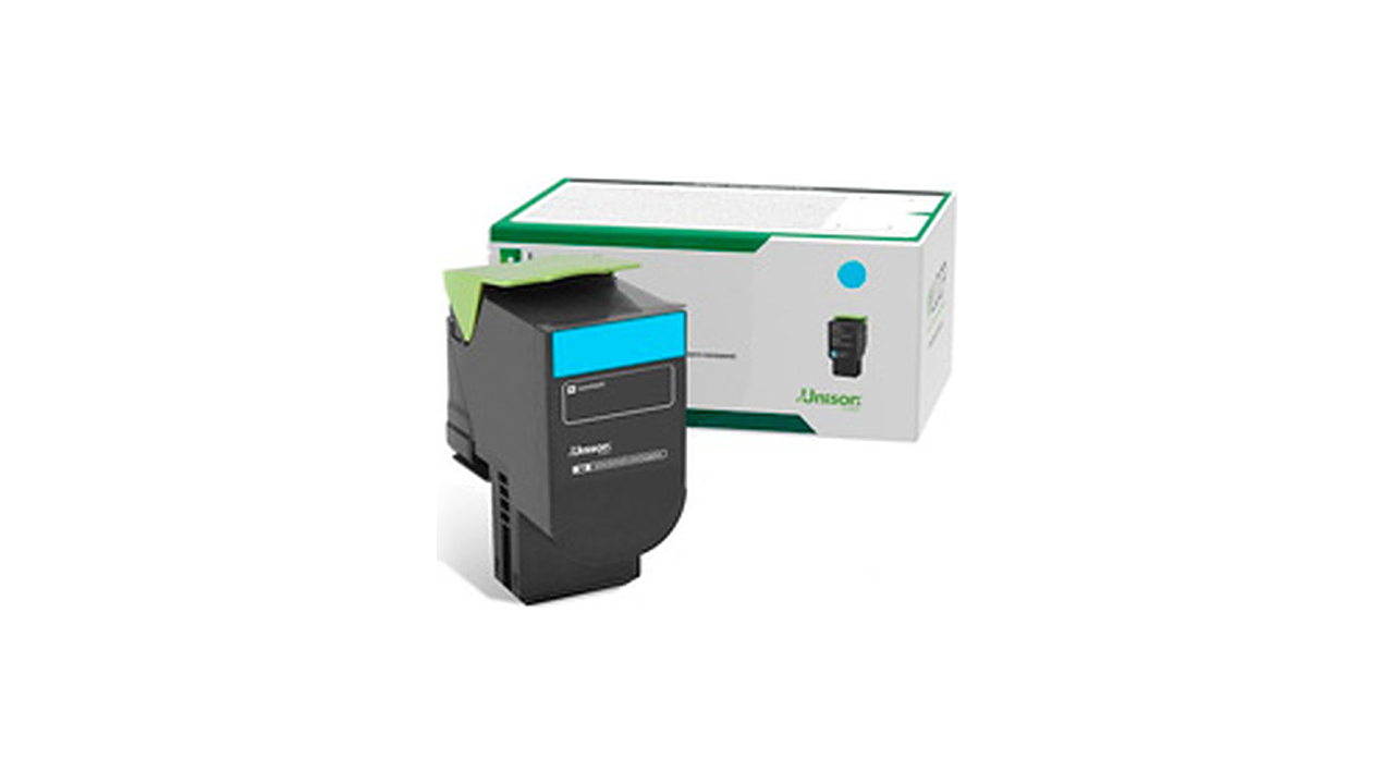 Lexmark 78C40C0 Cyan Return Program Toner Cartridge