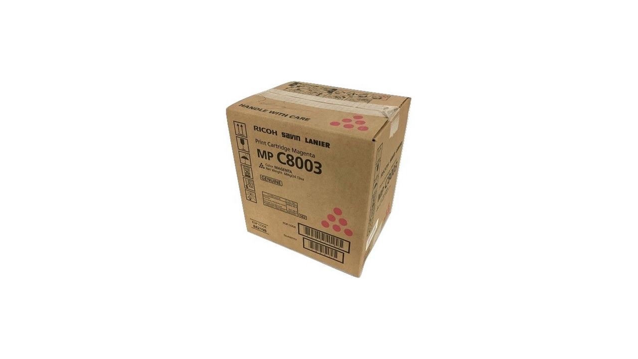 Ricoh 842198 / 842190 (IM C6500) Magenta Toner Cartridge