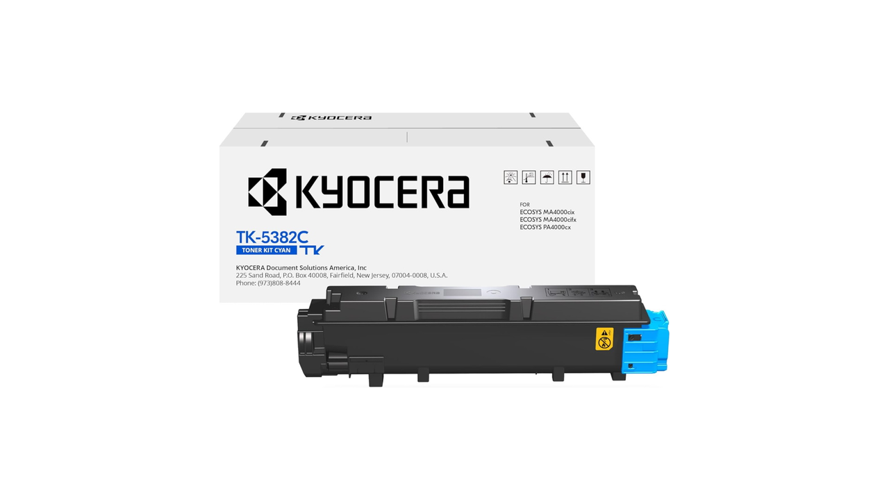 Kyocera TK-5382C / 1T02Z0CUS0 Cyan Toner Cartridge