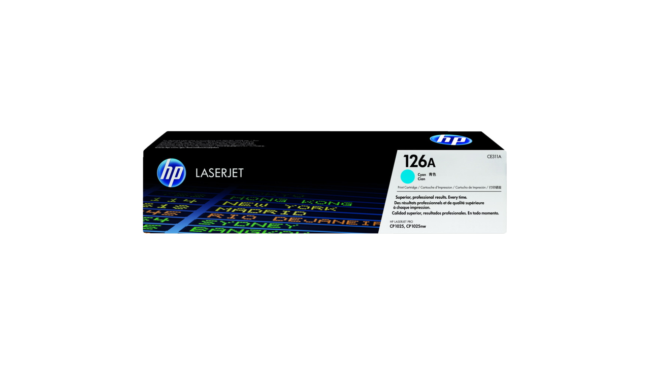 HP CE311A (126A) Cyan Toner Cartridge
