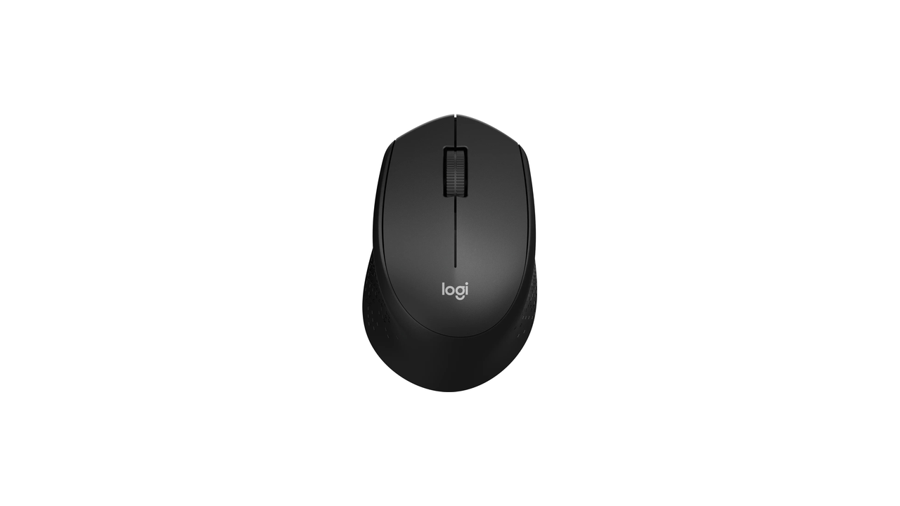 Logitech M280 Wireless Mouse, Black (910-004287)