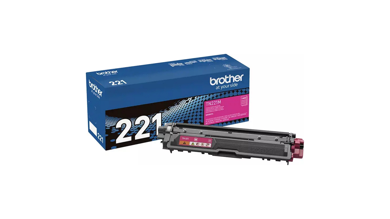 Brother TN221M Standard Yield Magenta Toner Cartridge