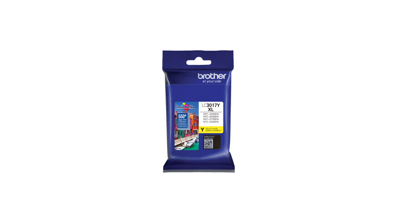 Brother LC3017Y High Yield Yellow Ink Cartridge