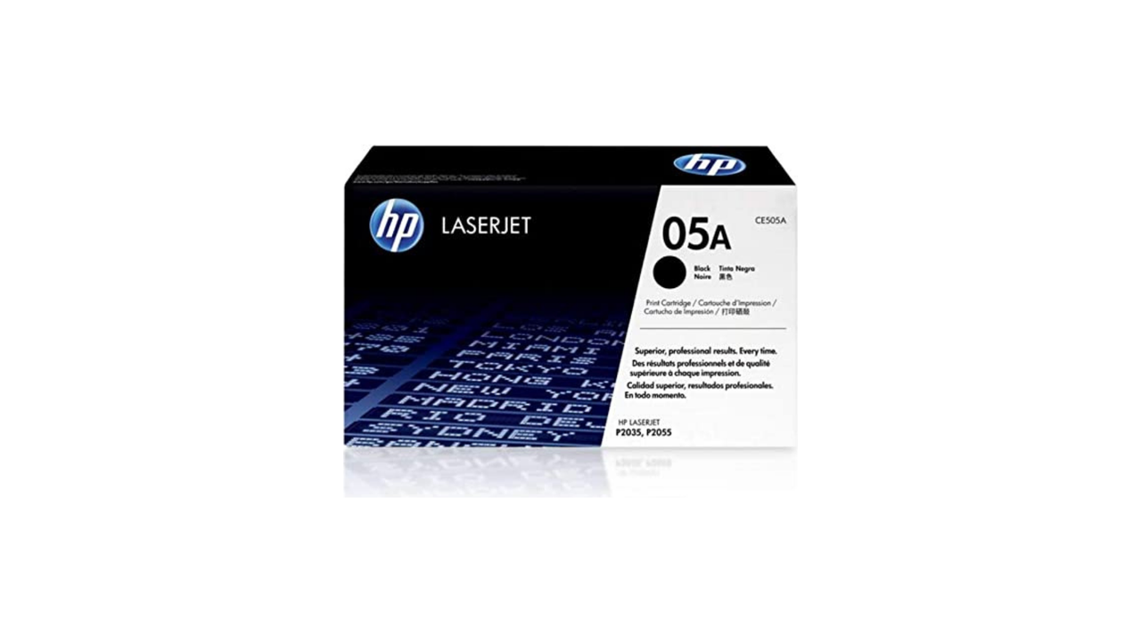HP 05A LaserJet Black Print Cartridge (CE505A)