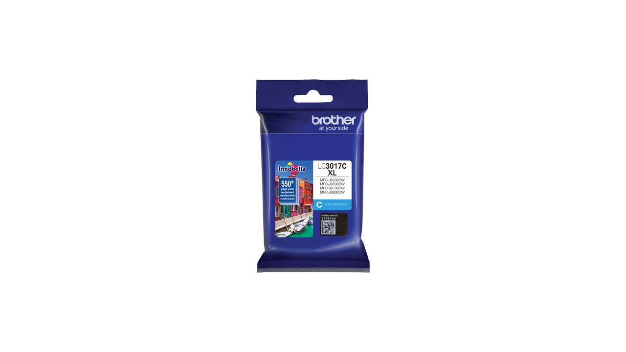 Brother LC3017C High Yield Cyan Ink Cartridge