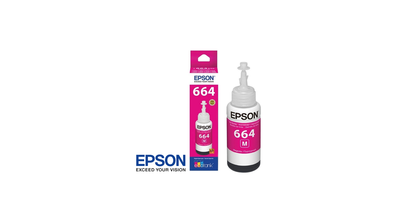 EPSON T664 EcoTank -Ink Ultra-high Capacity Bottle Magenta