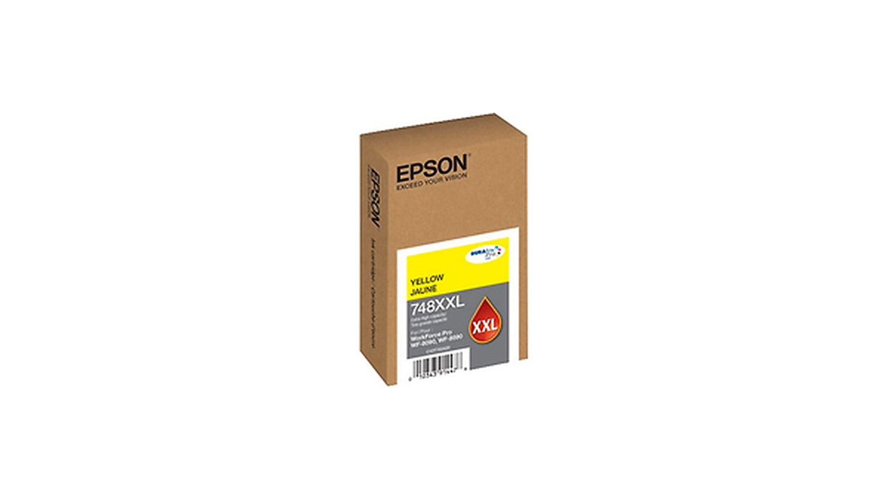 Epson T748XXL420-AL (T748XXL) Yellow Extra High Capacity Ink Cartridge
