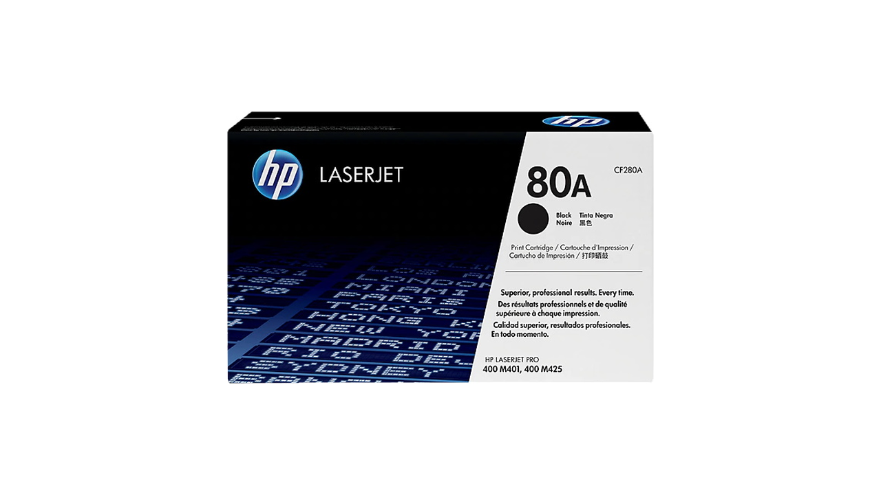 HP CF280A (80A) Black Toner Cartridge
