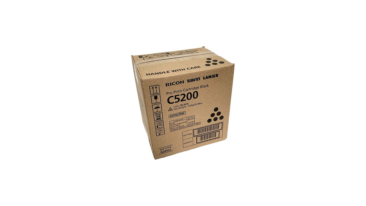 Ricoh 828422 / 828430 (Pro C5200S) Black Toner Cartridge