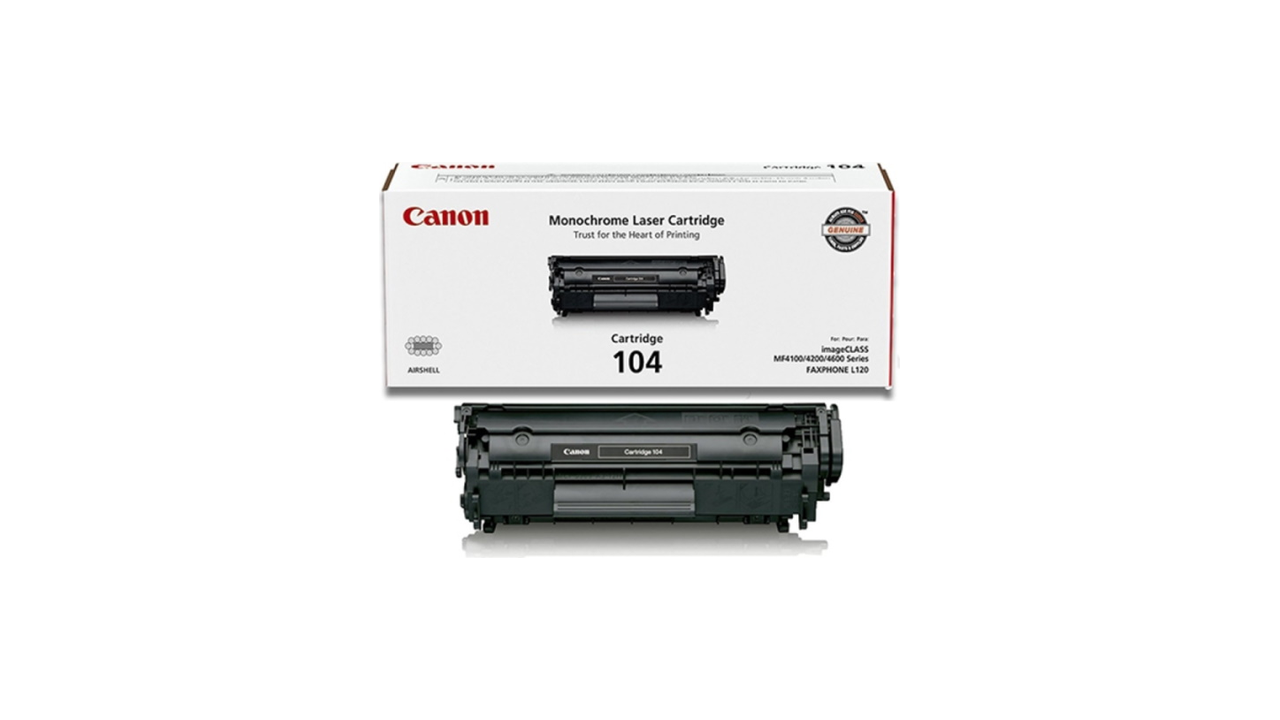 Canon 0263B001 / 0263B001AA (104) Black Toner Cartridge