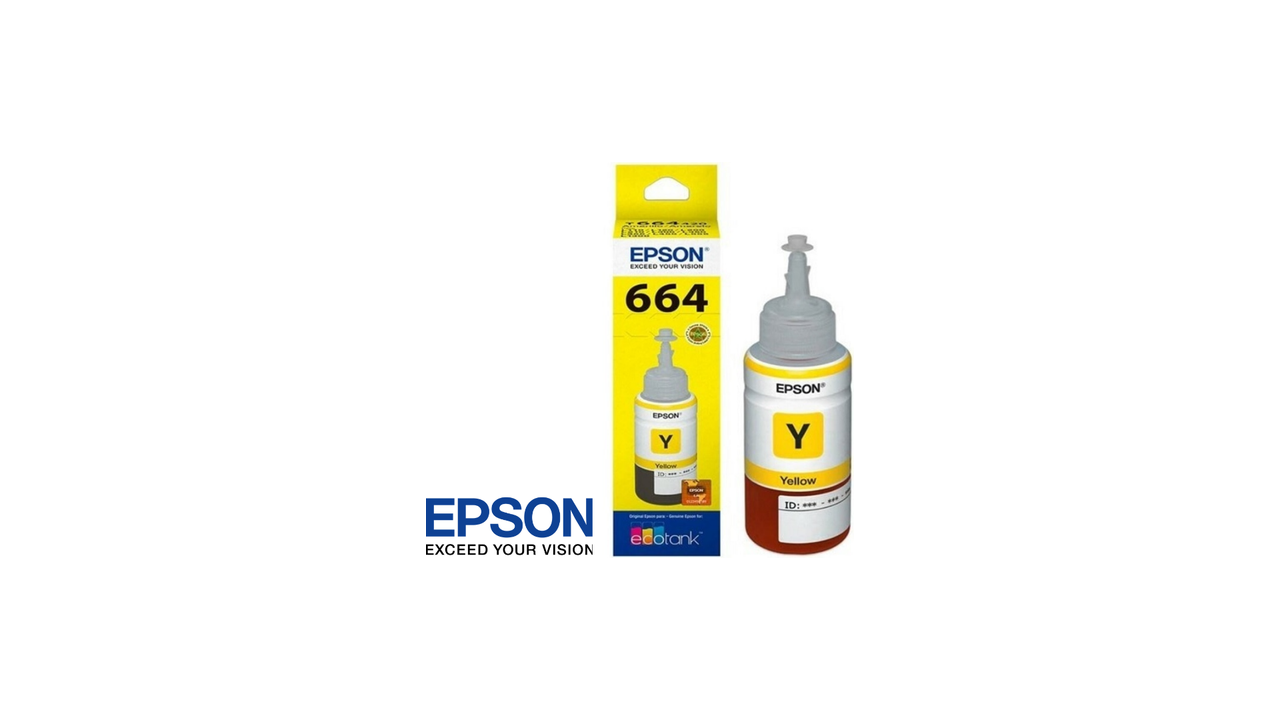 EPSON T664 EcoTank -Ink Ultra-high Capacity Bottle Yellow