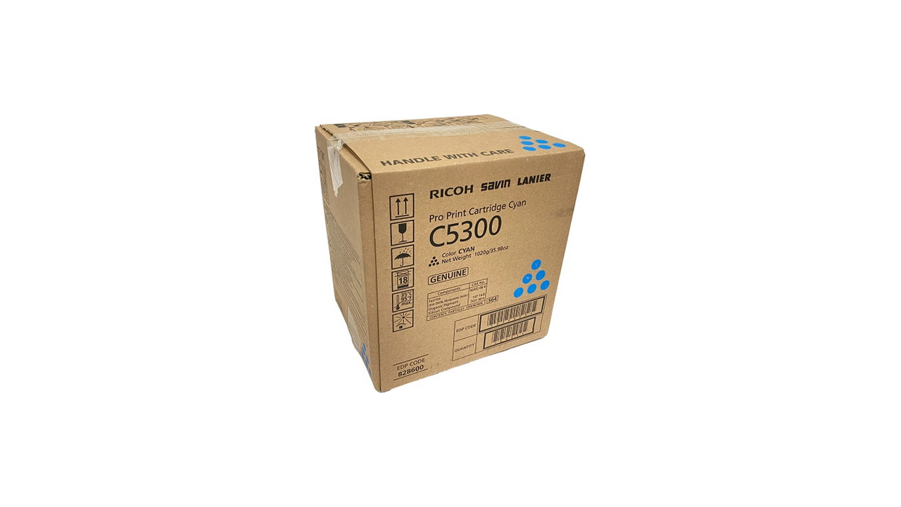 Ricoh 828600 (Pro C5300s) Cyan Toner Cartridge