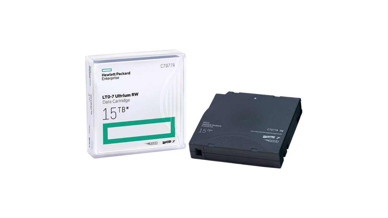 Hewlett Packard Enterprises 15TB LTO-7 Ultrium RW Data Cartridge (C7977A)