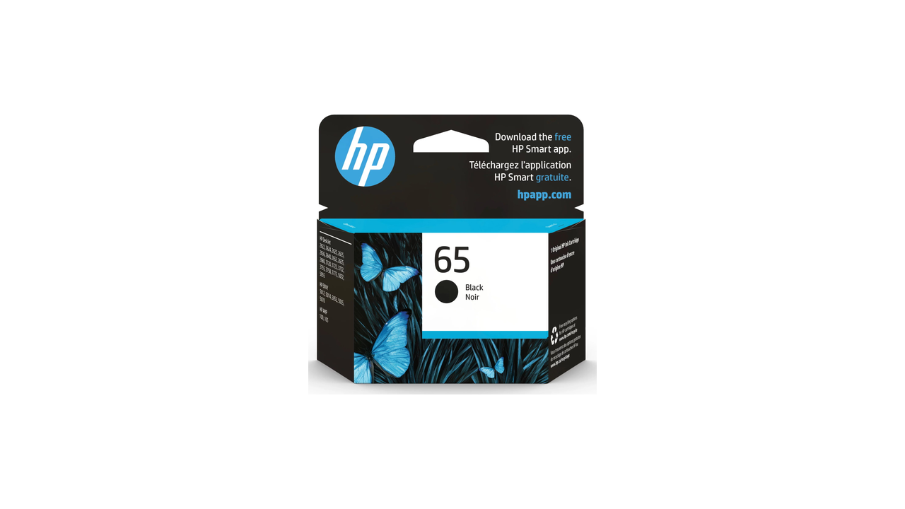 HP N9K02AN / N9K02A (65) Black Ink Cartridge