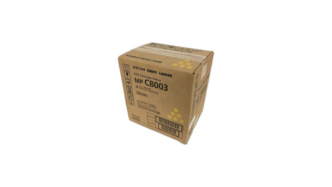 Ricoh 842197 / 842189 (IM C6500) Yellow Toner Cartridge
