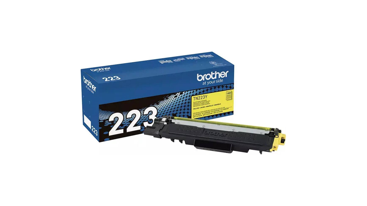 Brother TN223Y Standard Yield Yellow Toner Cartridge