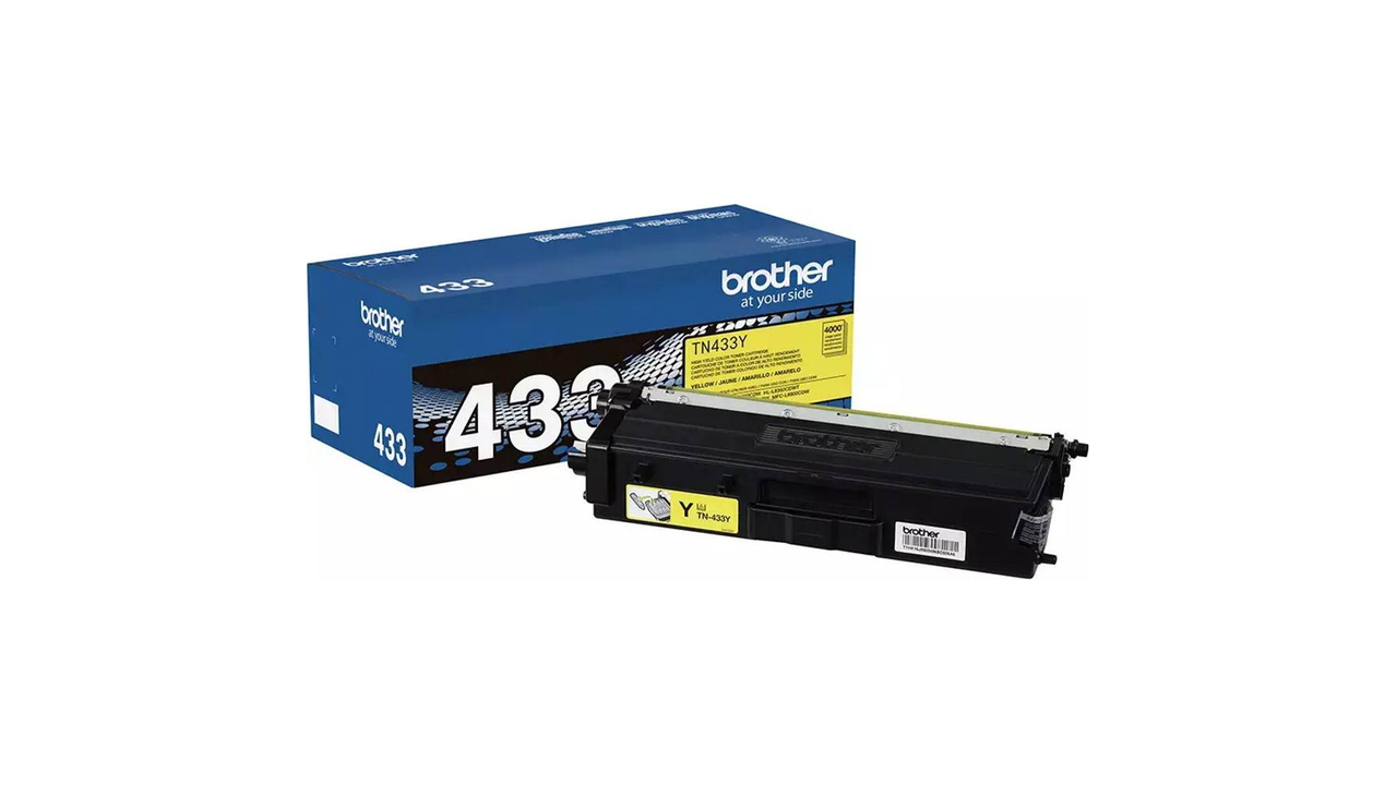 Brother TN433Y High Yield Yellow Toner Cartridge