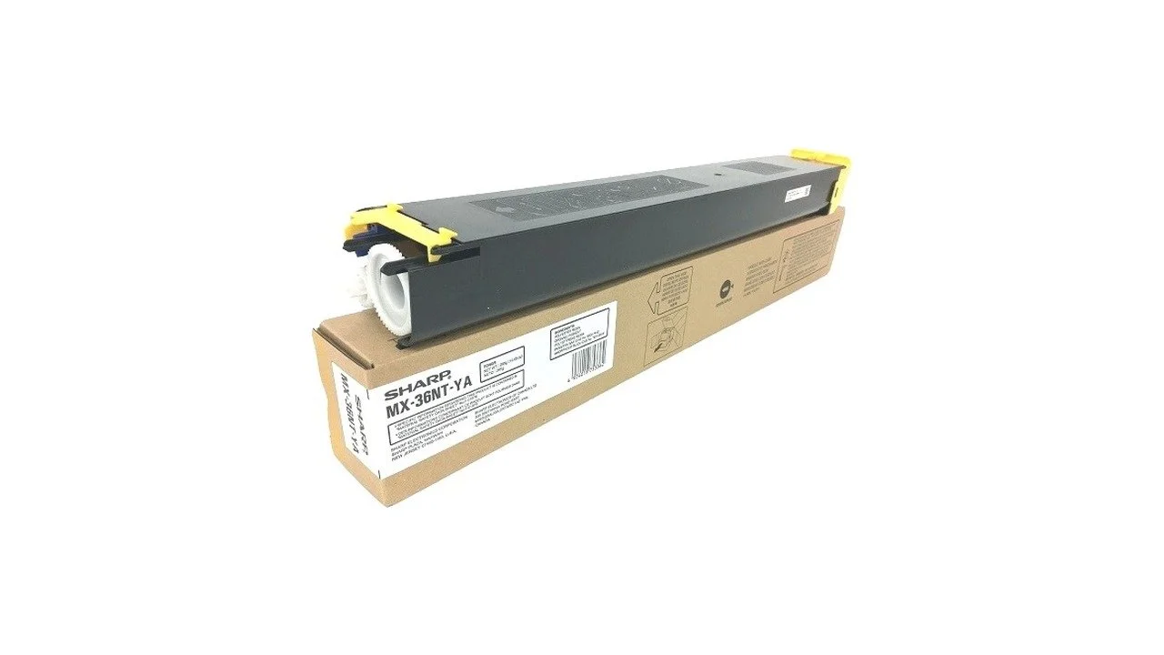 Sharp MX-36NTYA Yellow Toner Cartridge