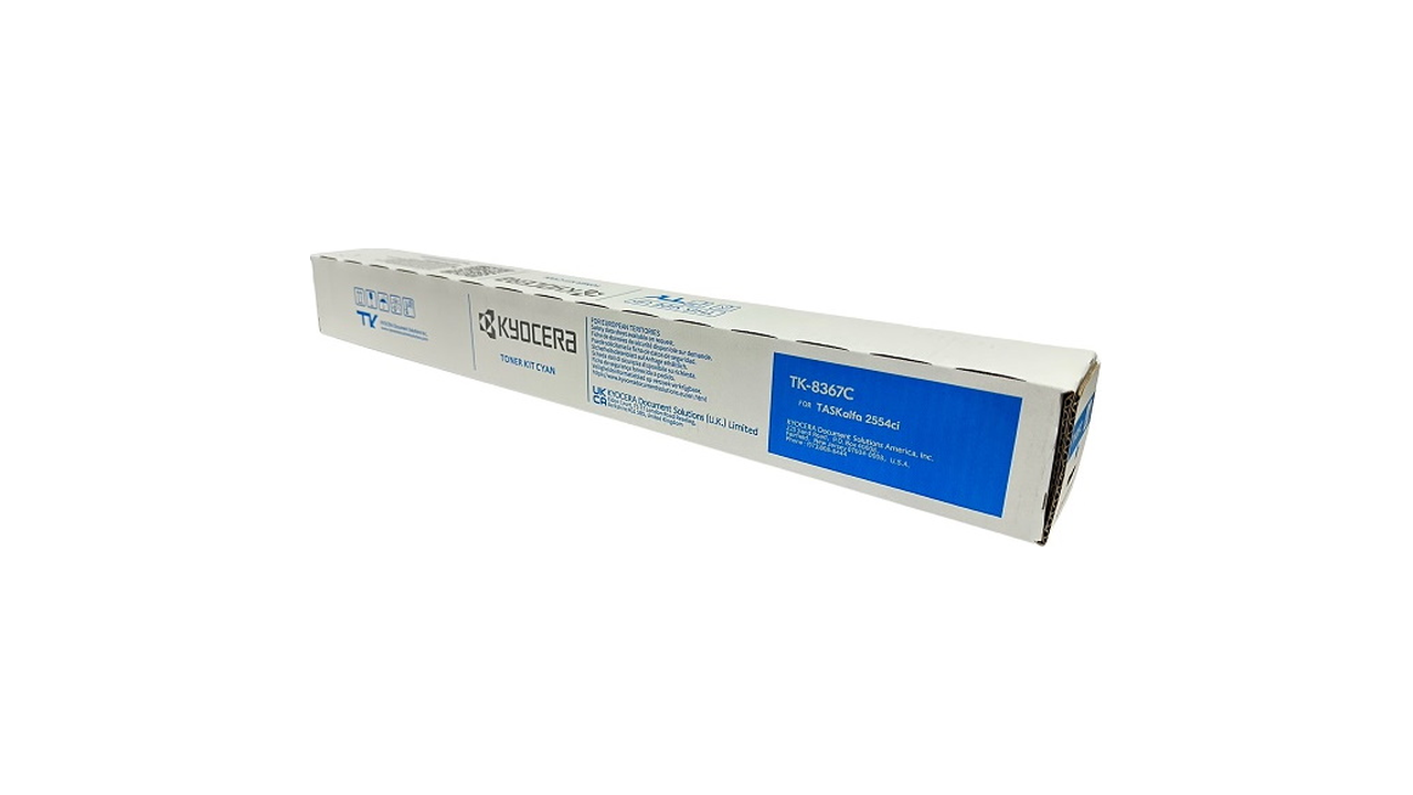 Kyocera TK-8367C / 1T02YPCUS0 Cyan Toner Cartridge