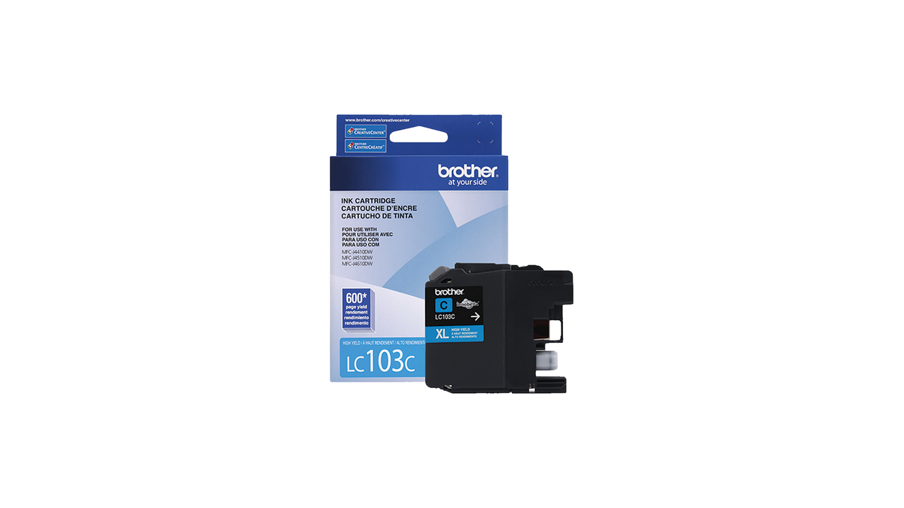 Brother LC103C Cyan Innobella Cyan Ink Cartridge