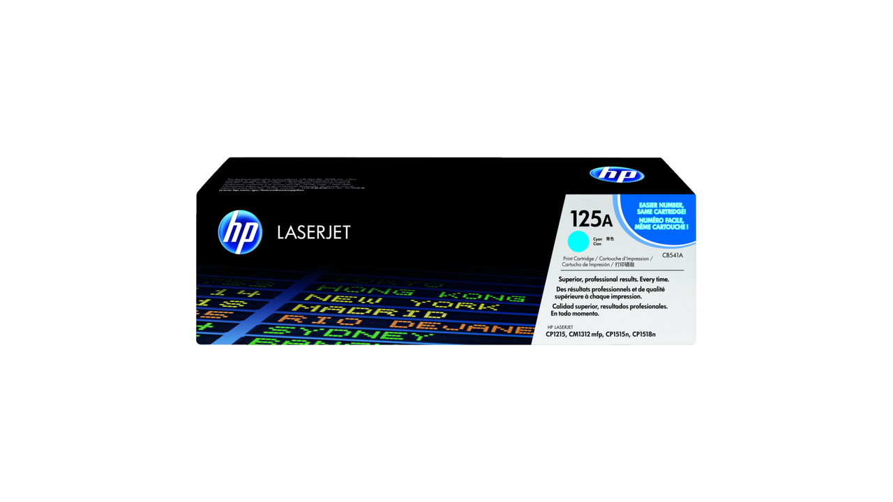 HP CB541A (125A) Cyan Toner Cartridge