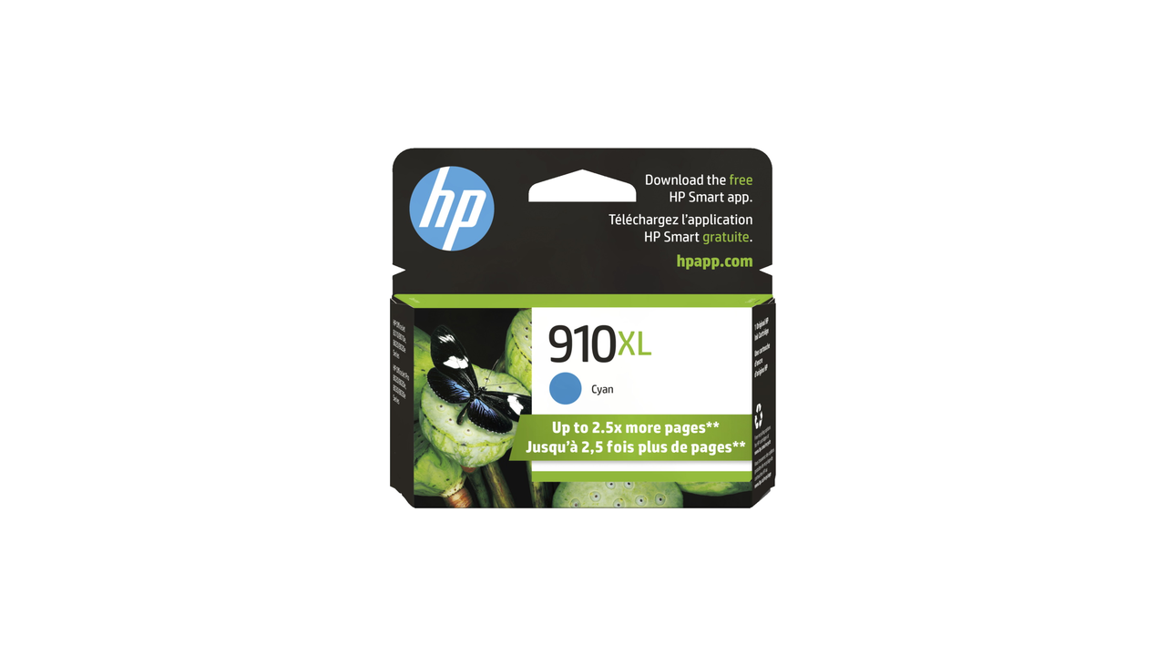 HP 3YL62AN / 3YL62A (910XL) Cyan High Yield Ink Cartridge