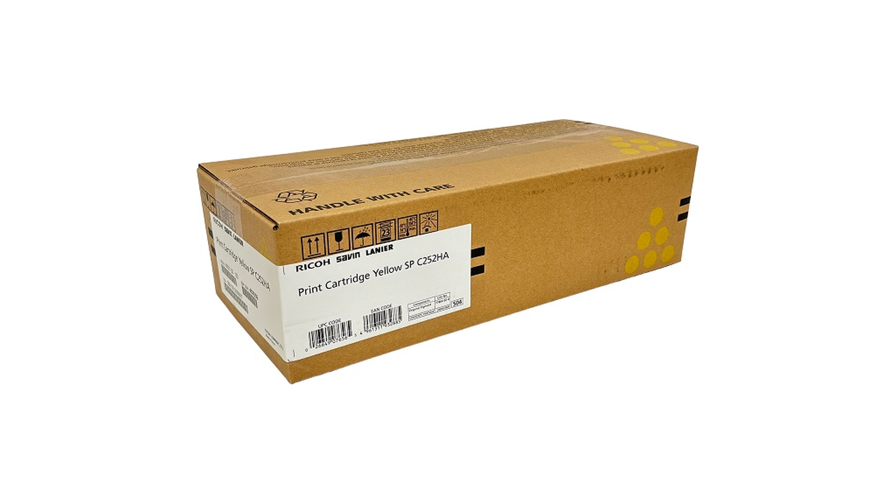 Ricoh 407656 (SP C252DN) Yellow Toner Cartridge