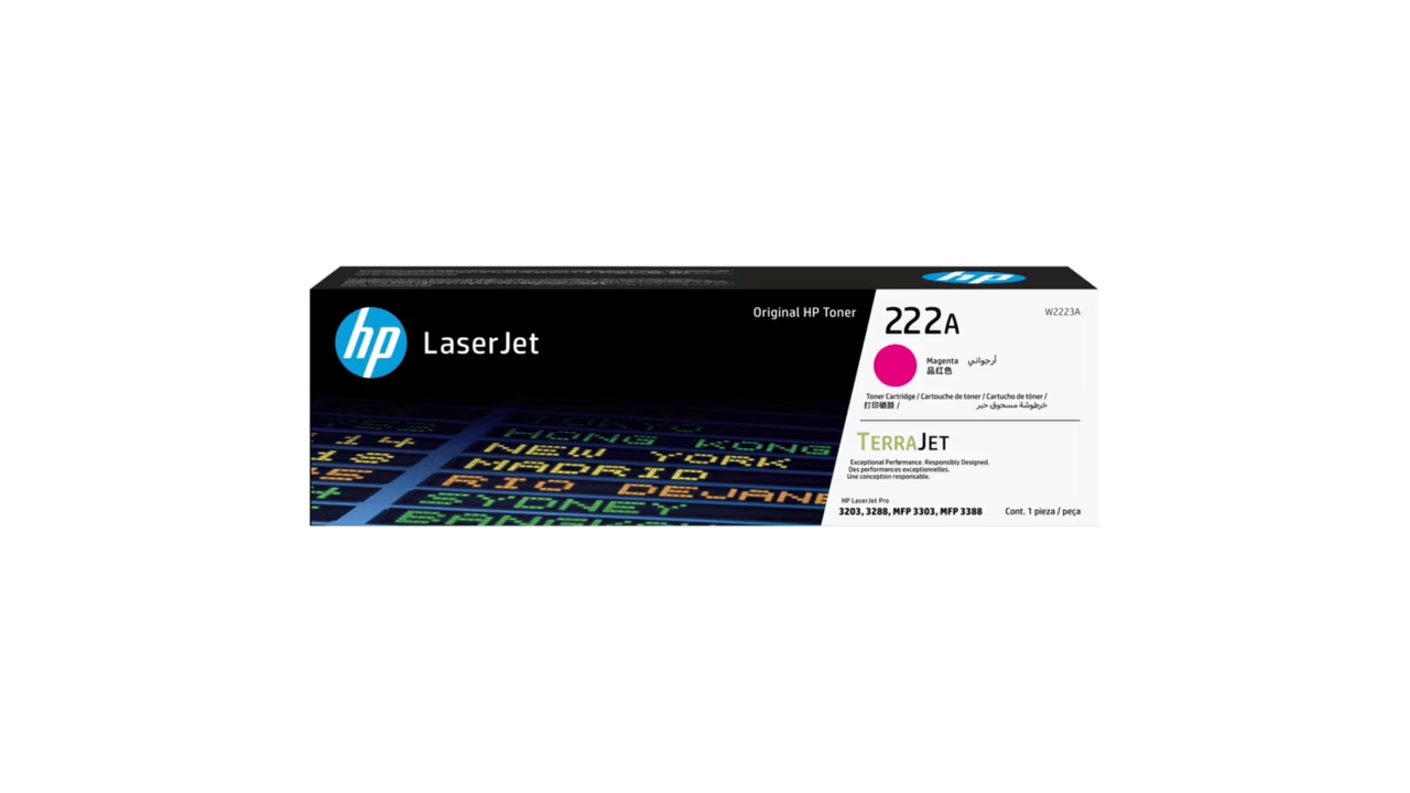 HP W2223A (222A) Magenta Toner Cartridge
