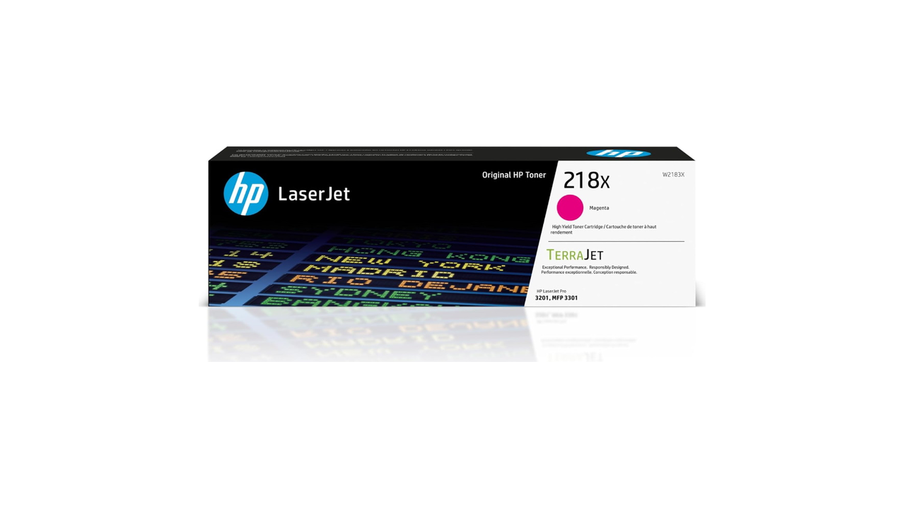 HP W2183X (218X) Magenta High Yield Toner Cartridge