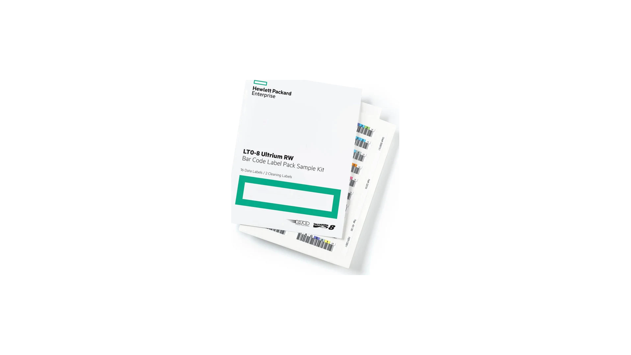 HPE Q2015A LTO-8 Ultrium RW Bar Code Label Pack