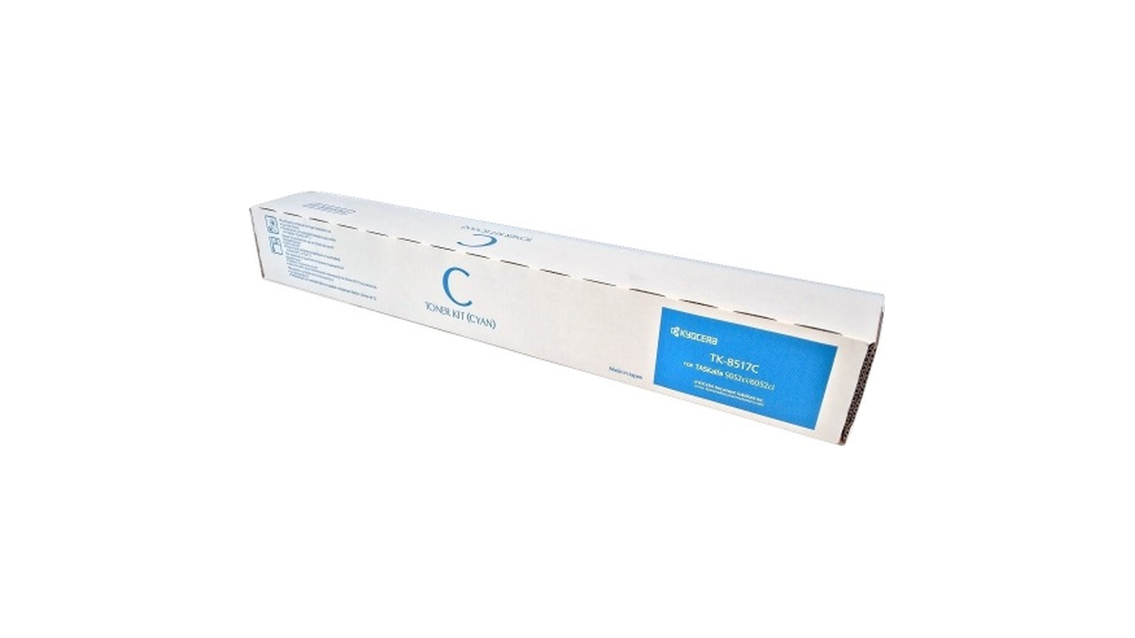Kyocera TK-8517C / 1T02NDCUS0 Cyan Toner Cartridge