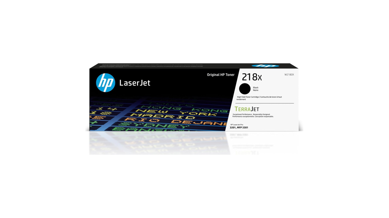 HP W2180X (218X) Black High Yield Toner Cartridge