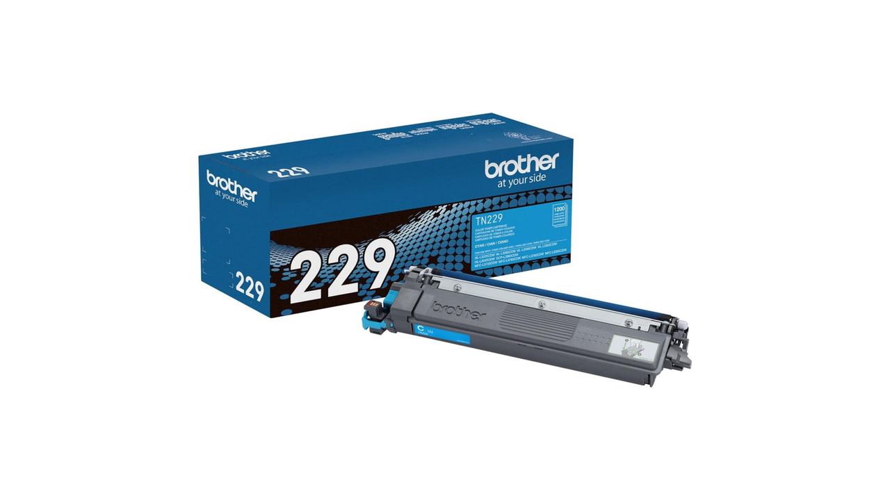 Brother TN229C Standard Yield Cyan Toner Cartridge