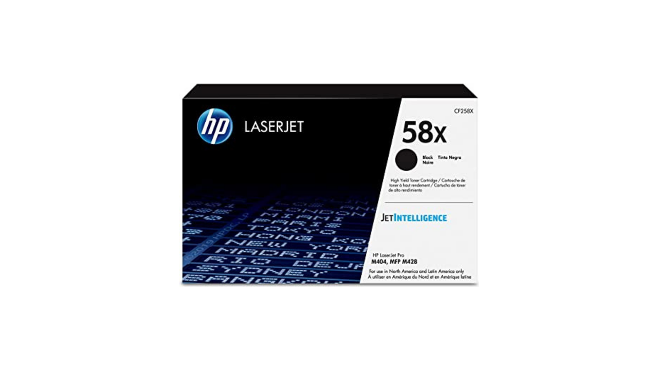 HP 58X Black LaserJet Toner Cartridge (CF258X)