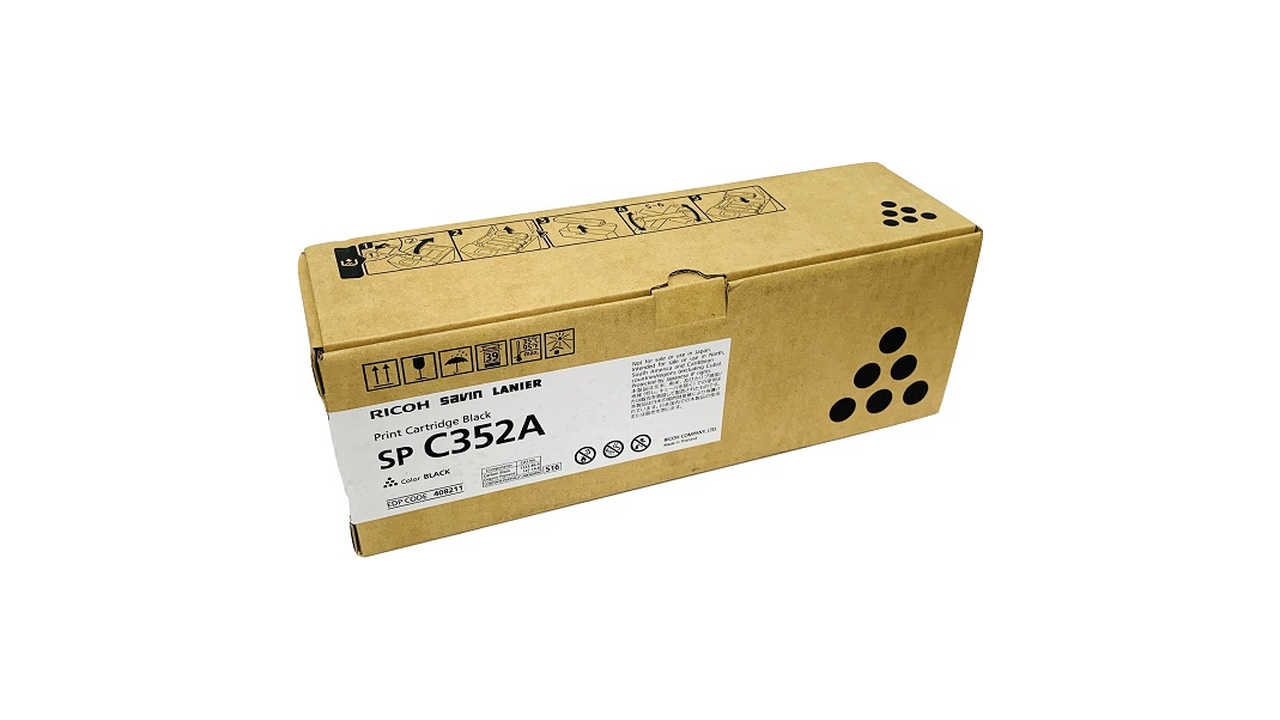 Ricoh 408211 (SP C352DN) Black Toner Cartridge