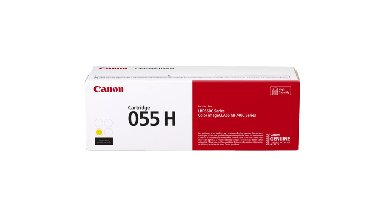 Canon 3017C001AA / 3017C001 (055H) Yellow Toner Cartridge