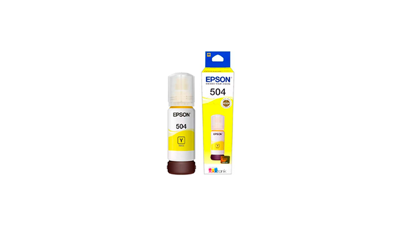 Epson T504420 (504) Yellow Ink Bottle