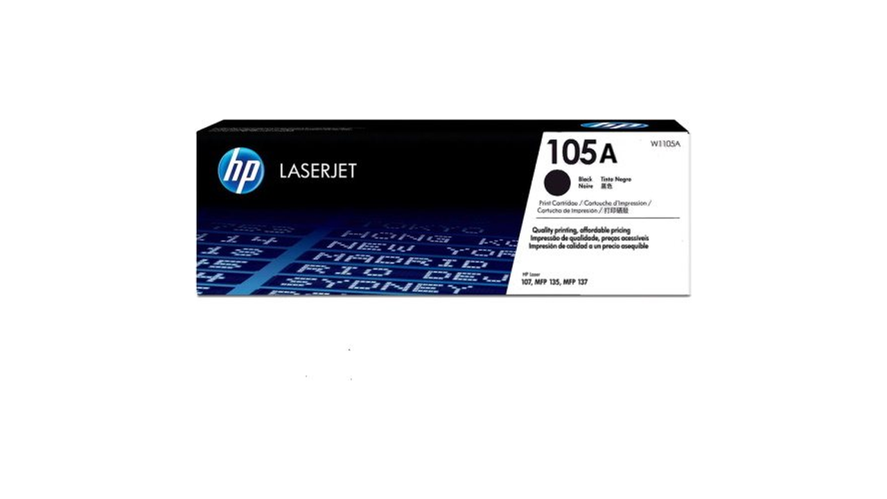 HP W1105A (105A) Black Toner Cartridge